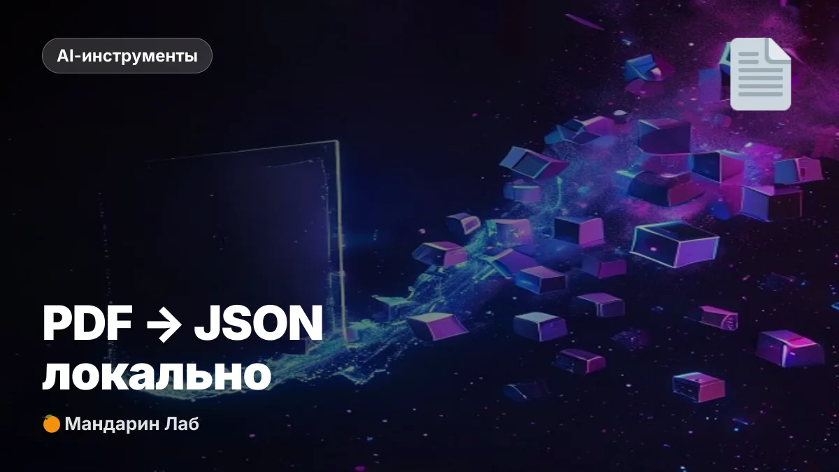 Lift Datalab: JSON из PDF локально