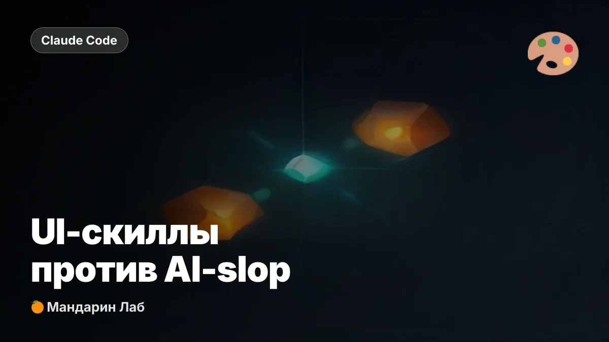 UI-скиллы Claude Code против одинакового дизайна